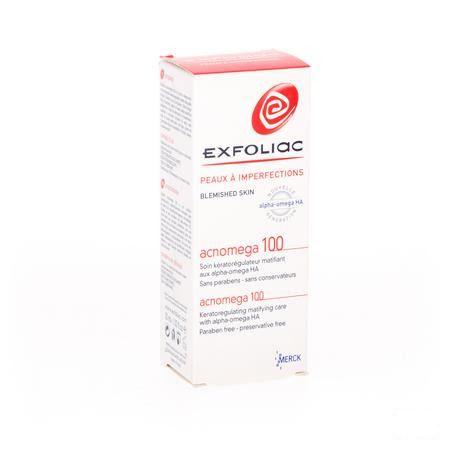 Exfoliac Acnomega 100 Creme Tube 30 ml  -  Noreva Led