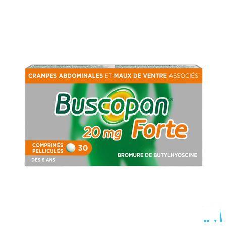 Buscopan Forte 20 mg Comprimes Pellicules 30