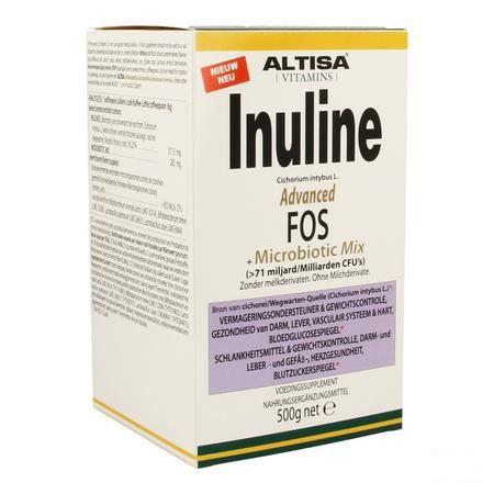 Altisa Inuline Adv.fos Preflora + proflora Mix 500 gr  -  Dieximport