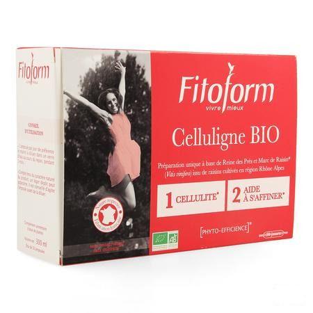 Celluligne Bio Ampullen 30x10 ml Fitoform  -  Bioholistic Diffusion