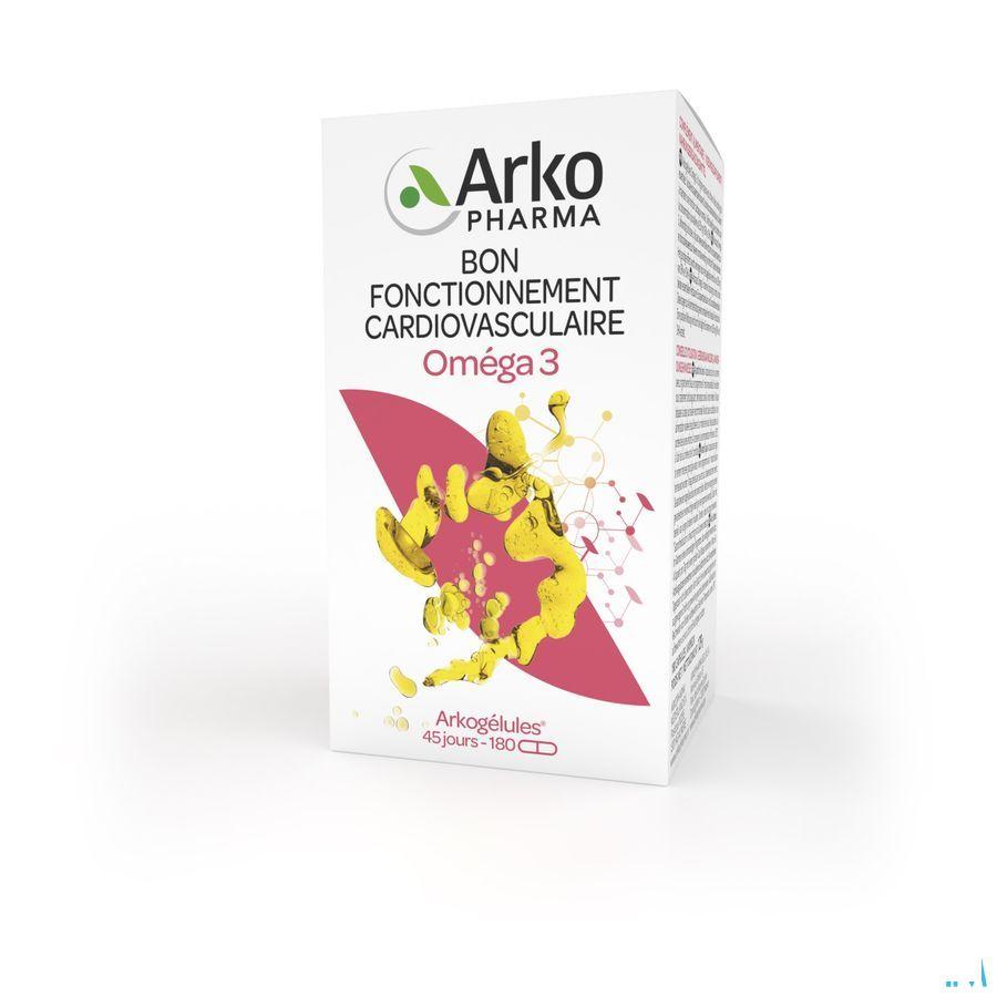 Arkogelules Omega 3 Origine Marine 180  -  Arkopharma
