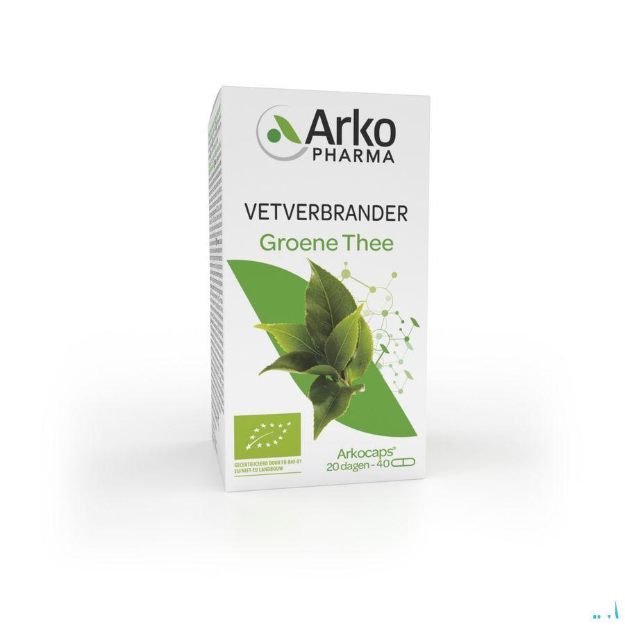 Arkocaps Groene Thee Bio Capsule 40  -  Arkopharma