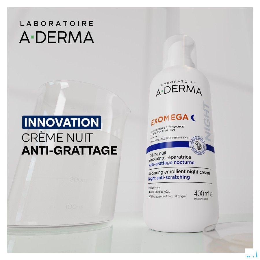 Aderma Exomega Control Herst. Emol. Nacht Cr 400 ml