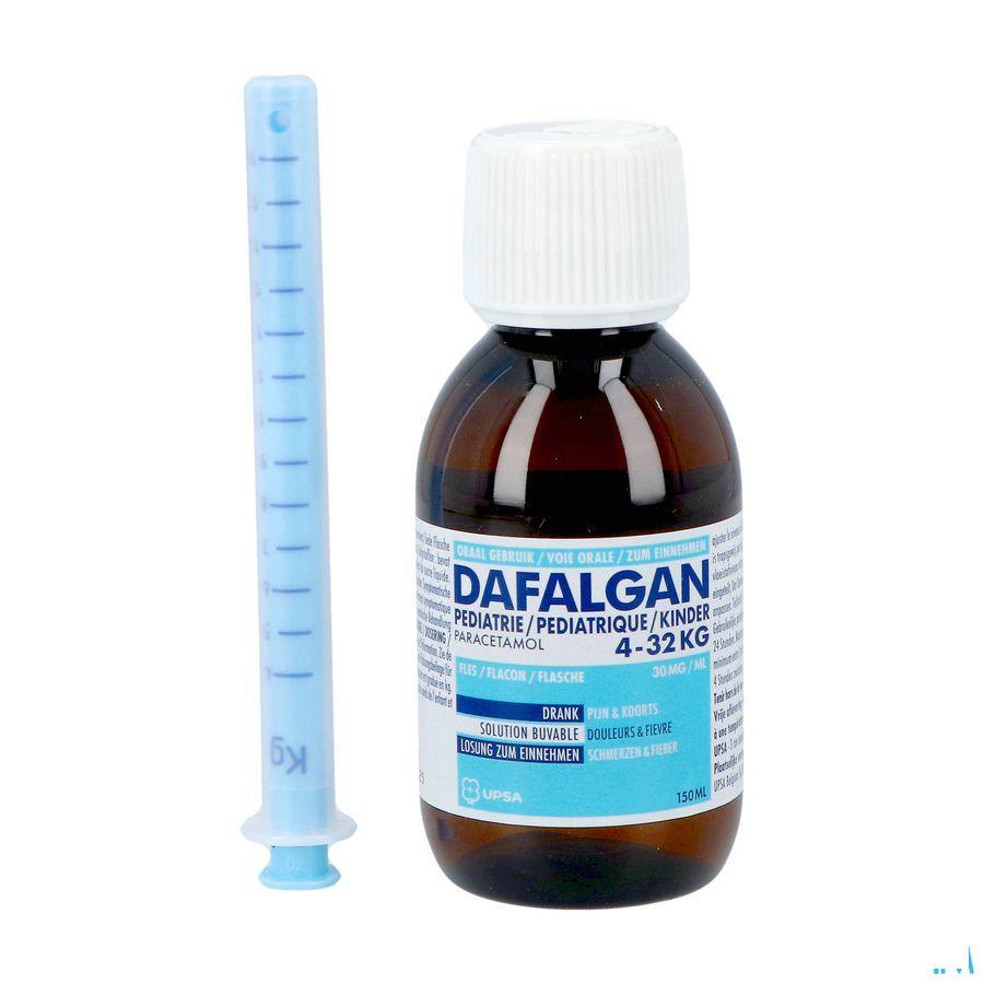 Dafalgan Pediatrie 30 mg/ml Solution Buv. 150 ml