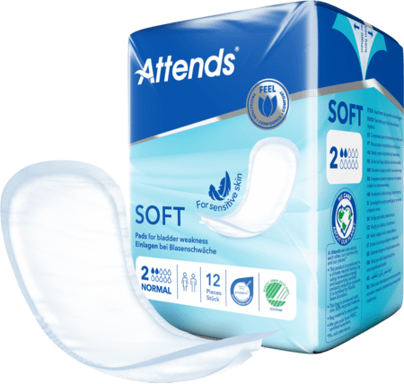 Attends Soft 2 Normal Inleg Anatom. 1x12