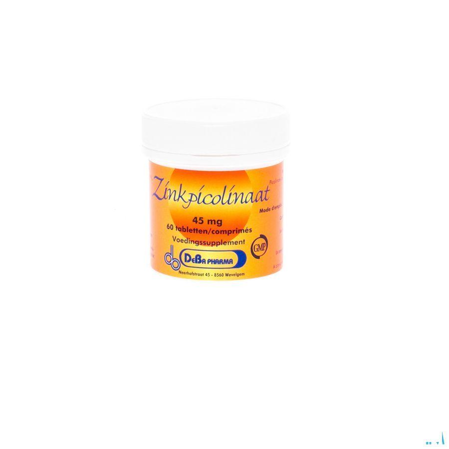 Zn Picolinat Tabletten 60x225 mg  -  Deba Pharma