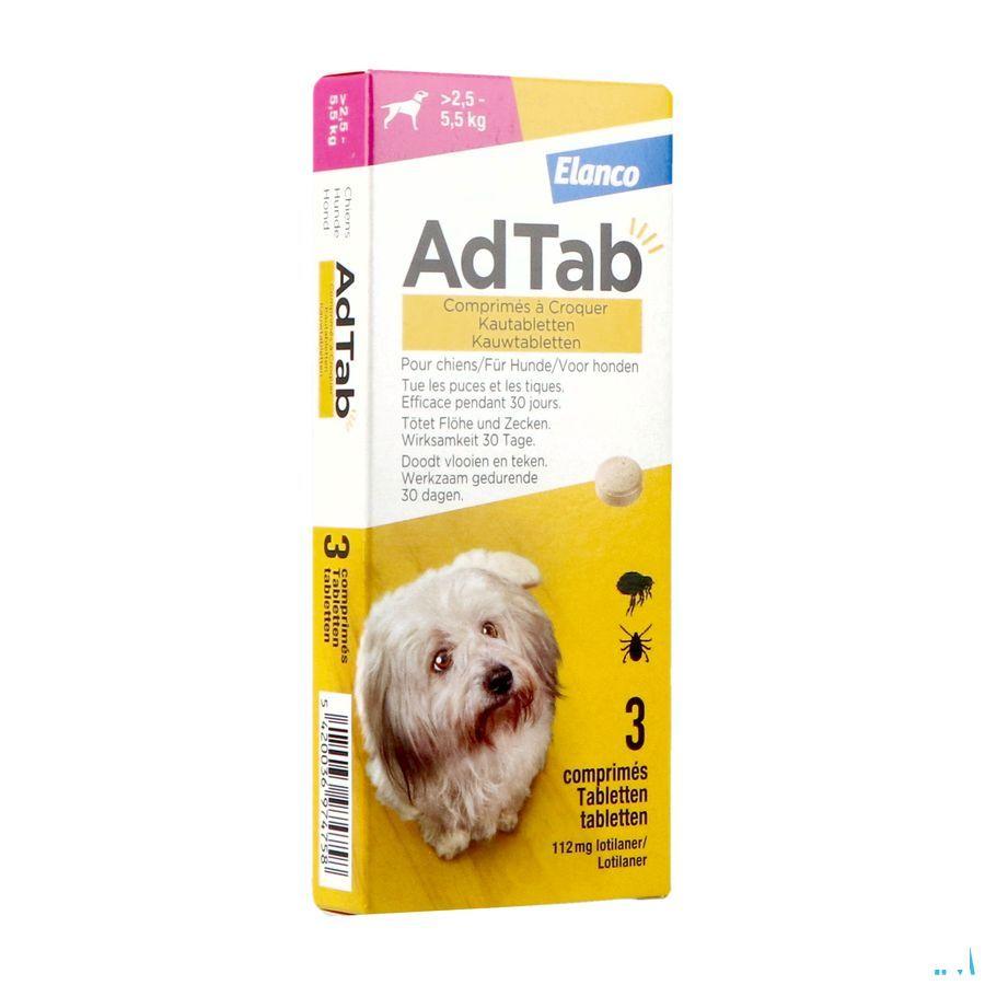 Adtab 112Mg Chien >2,5Kg-5,5Kg Comp A Croquer 3