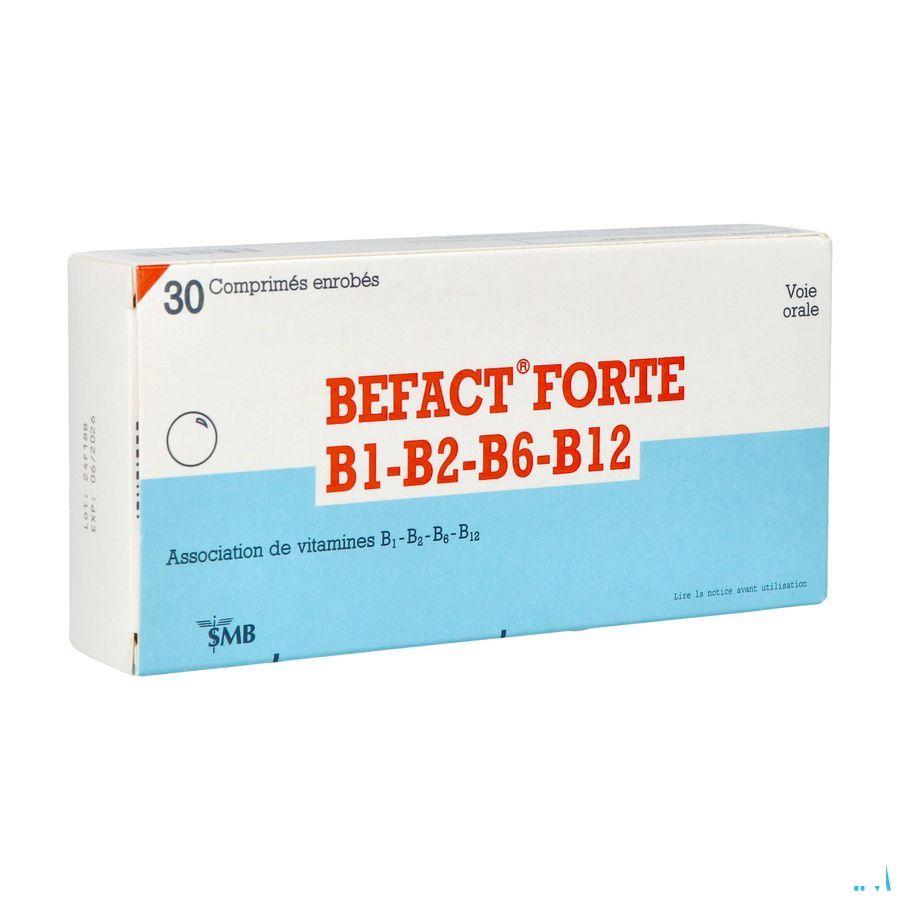 Befact Forte B1-B2-B6-B12 Comp Enrobe 30