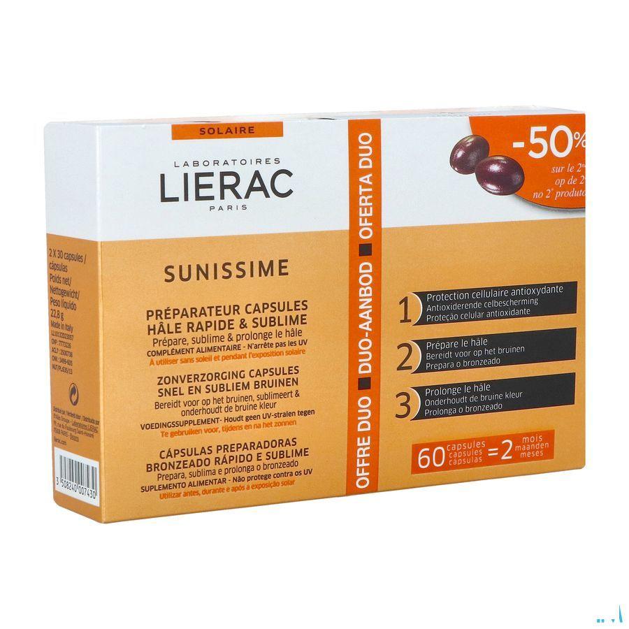Lierac Sunissime Duo Bronzage Blister Capsule 2x30
