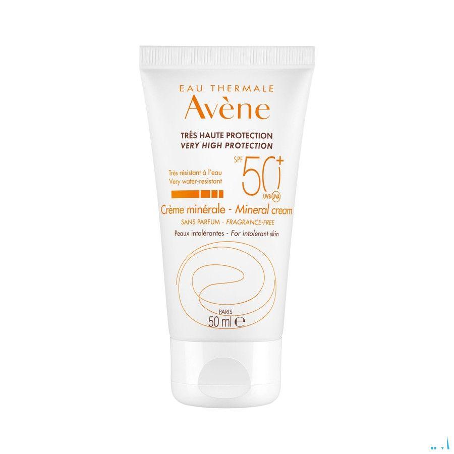 Avene Zonnecreme Minerale Z.hoge Besch.ip50 + 50 ml  -  Avene