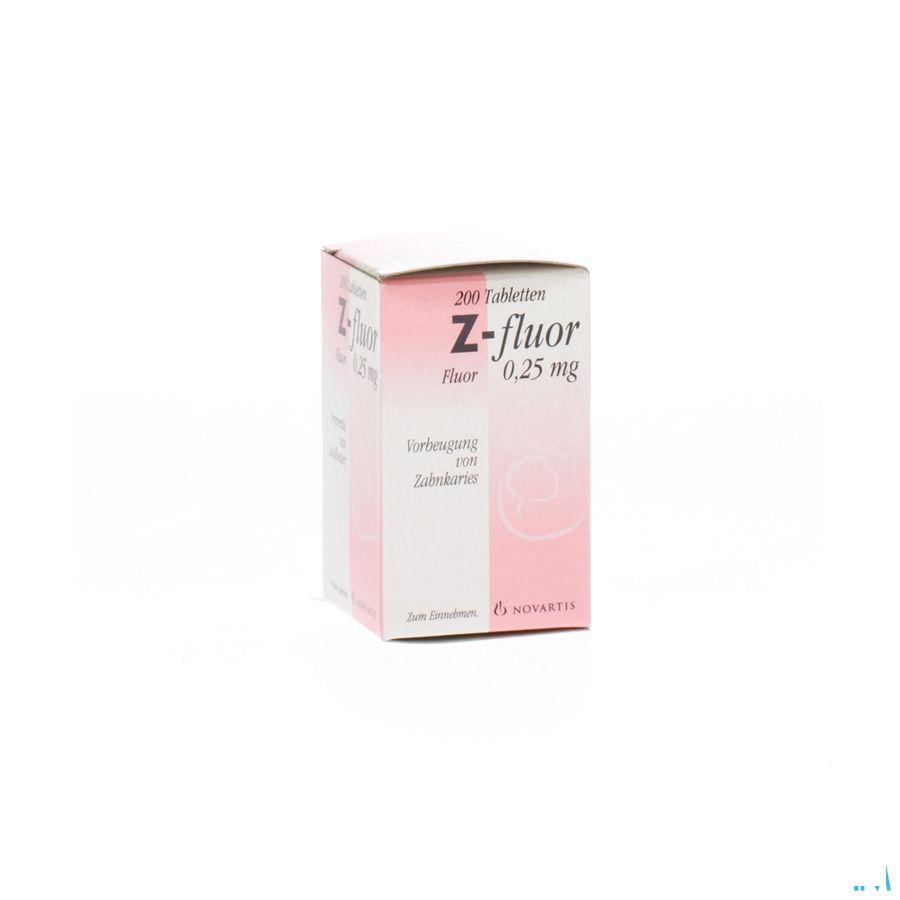 Z Fluor Tabletten 200 X 0,25 mg