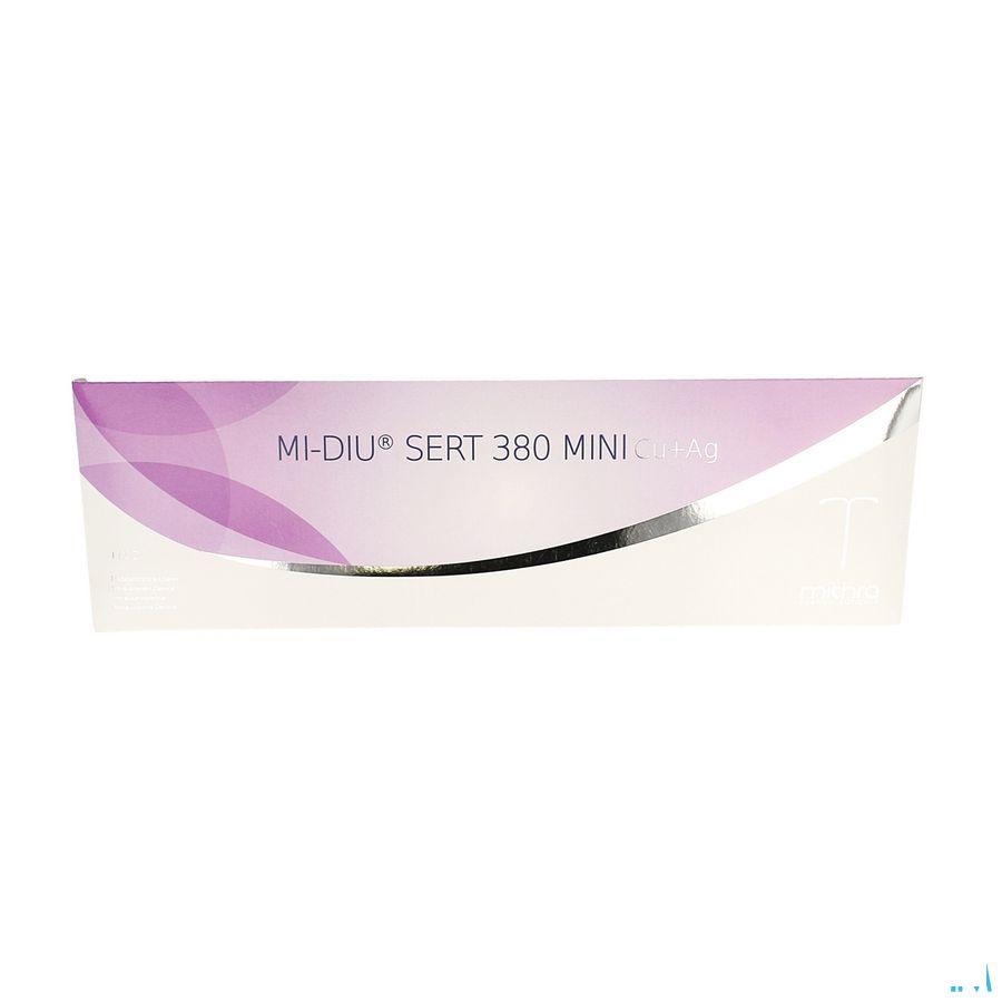Mi-Diu-Sert 380 Mini Cu + Ag Dispos. Contraceptif