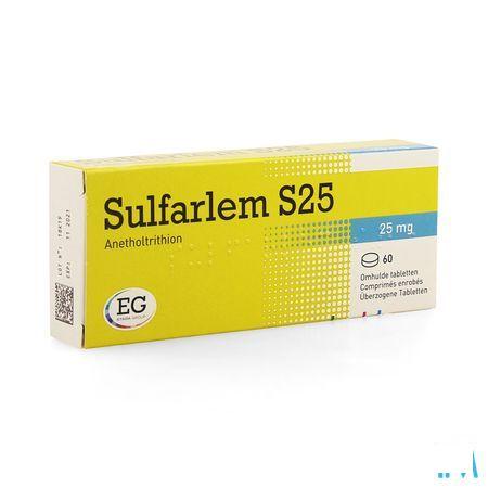 Sulfarlem S 25 Dragee. 60  -  EG