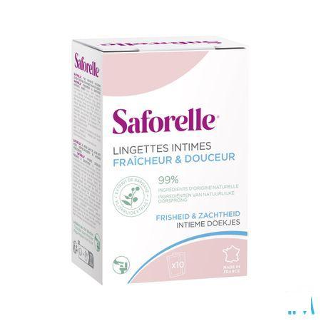 Saforelle Lingettes Flushable 10