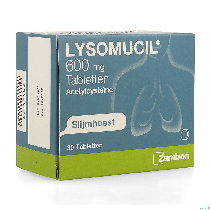 Lysomucil 600 Tabl 30 X 600  mg