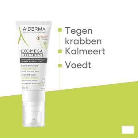 Aderma Exomega Allergo Emolierende Balsem 40 ml