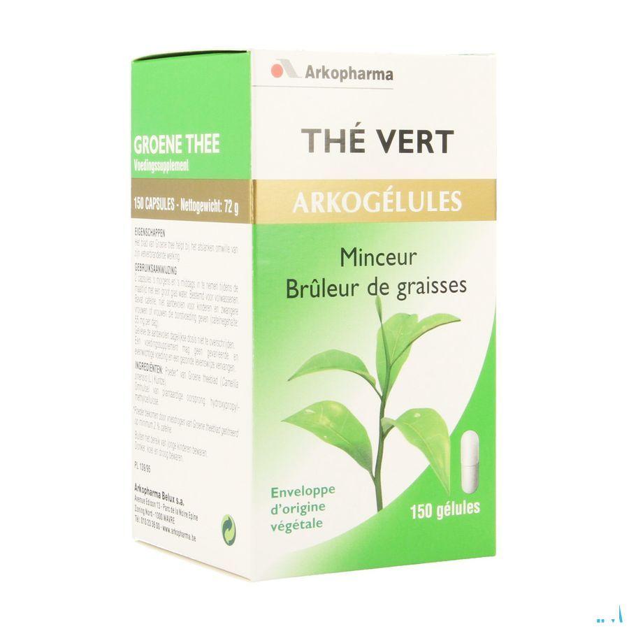 Arkogelules The Vert (camiline) Vegetal 150  -  Arkopharma
