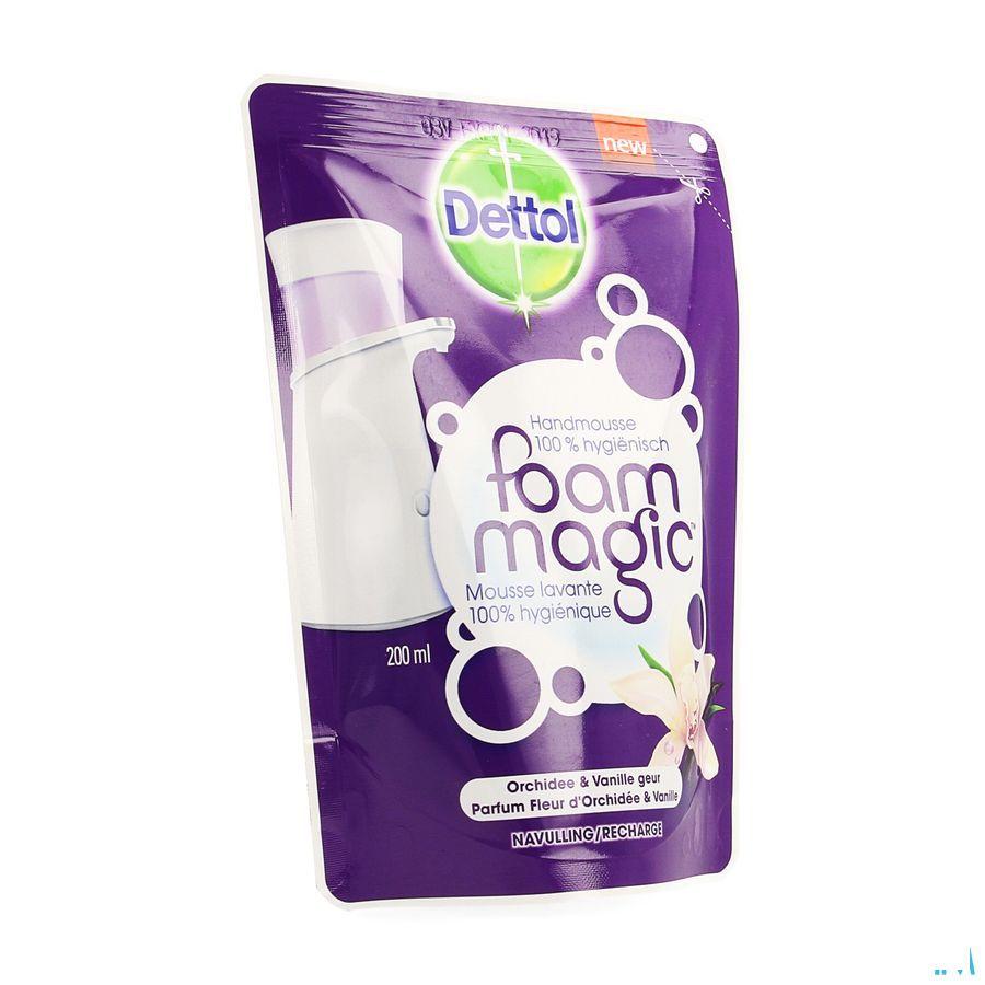 Dettol Foam Magic Orchidee/vanille Navulling 200 ml