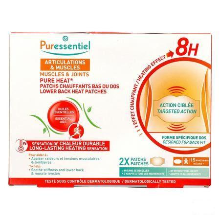 Puressentiel Articulation Muscl.patch Chauff.lomb2  -  Puressentiel