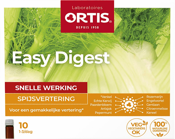 Ortis Easy Digest Shots 10 x 15 ml