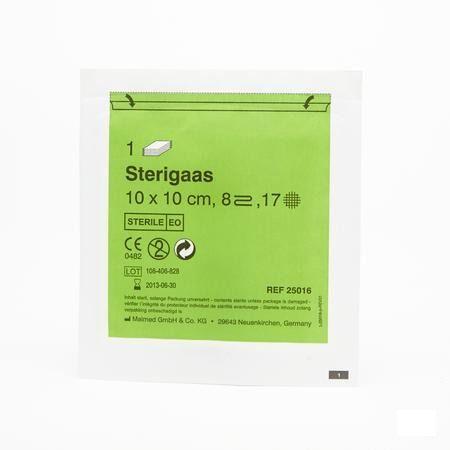 Sterigaas Kompres Steriel 8l 10,0x10,0cm 12x1