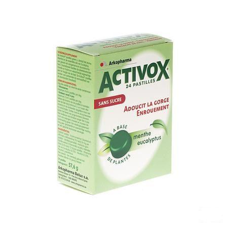 Activox Menthe-eucalyptus Ss Pastille 24 3567567  -  Arkopharma