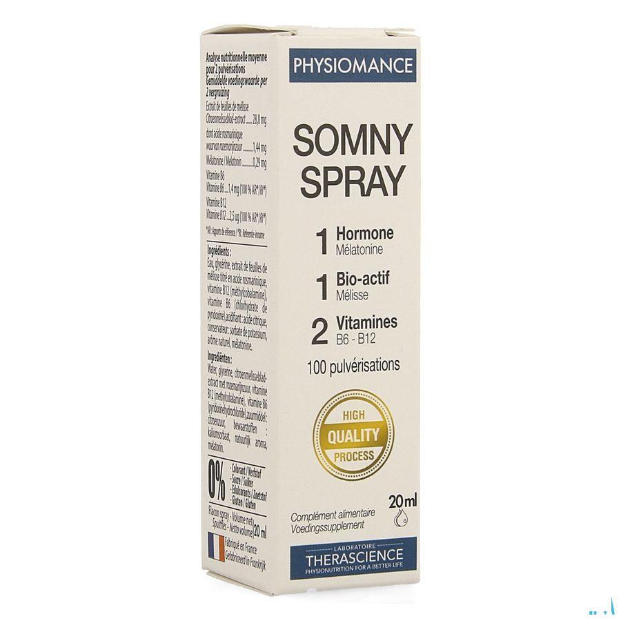 Somny Spray Flacon 20 Ml Physiomance PHY292  -  Therascience