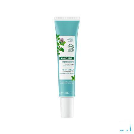 Klorane Gezicht Aquatic Munt Zuiverende Creme 40 ml