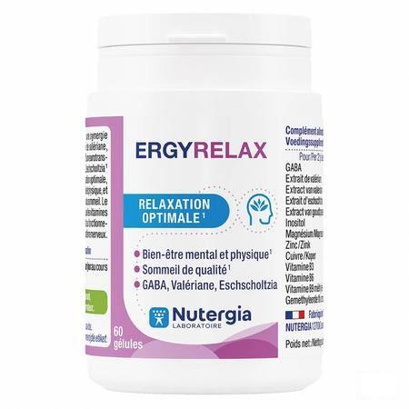 Ergyrelax Caps 60  -  Laboratoire Nutergia