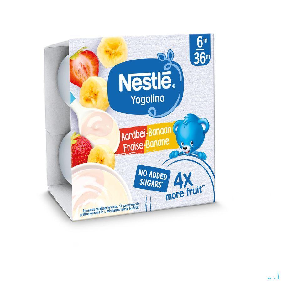 Nestle Yogolino Fraise Banane 4 x 90 gr