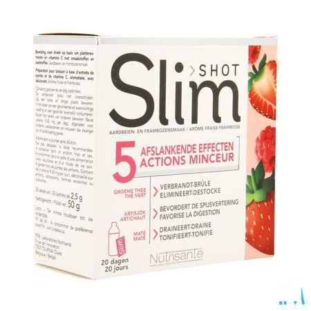 Slimshot 5 Action Minceur Sachets 20  -  Nutrisante