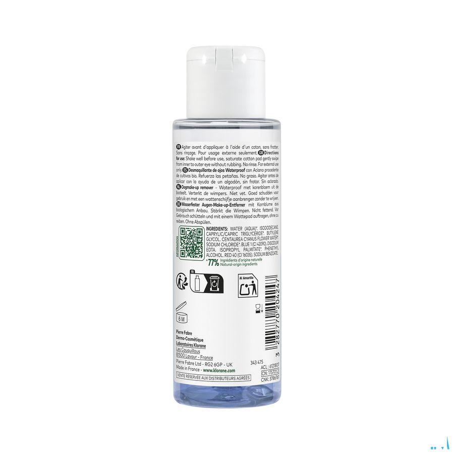 Klorane Bleuet Demaquillant Waterproof Flacon 100 ml