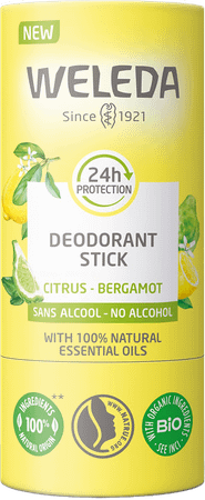 Weleda Deo Stick 24H Citrus & Bergamot 50 gr