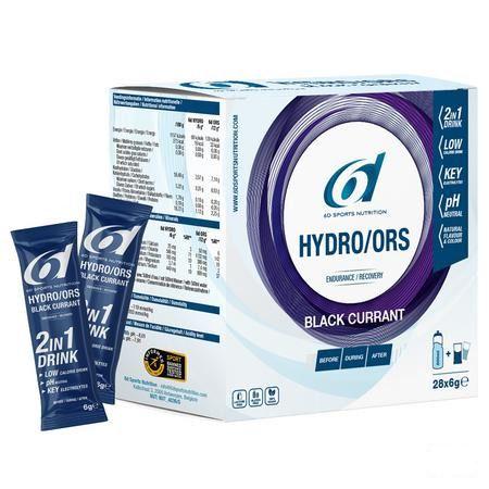 6D Hydro Ors Blackcurrant Zakje 28X6G