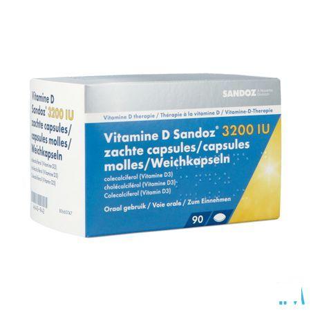 Vitamine D Sandoz 3200Iu Caps Molle 90