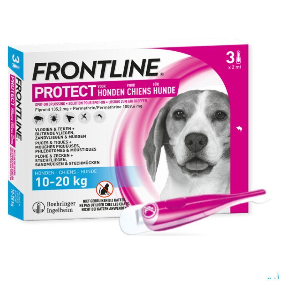Frontline Protect Spot On Opl Hond 10-20Kg Pipet 3
