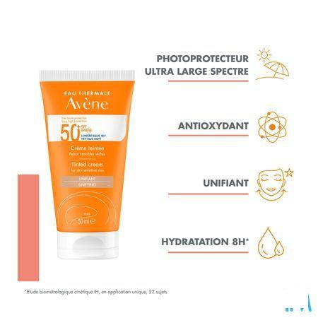 Avene Zon Ip50 + Creme Getint 50 ml  -  Avene