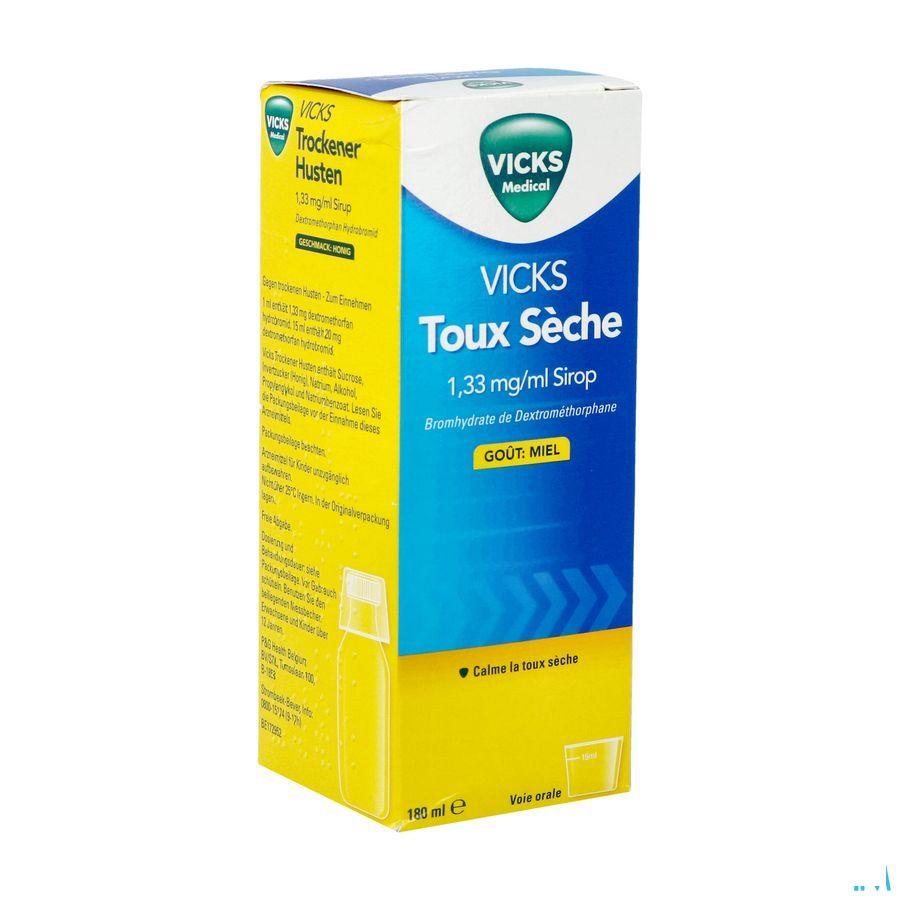 Vicks Droge Hoest Siroop 180 ml