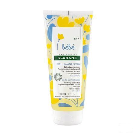 Klorane Baby Zacht Reinigingsgel 200 ml