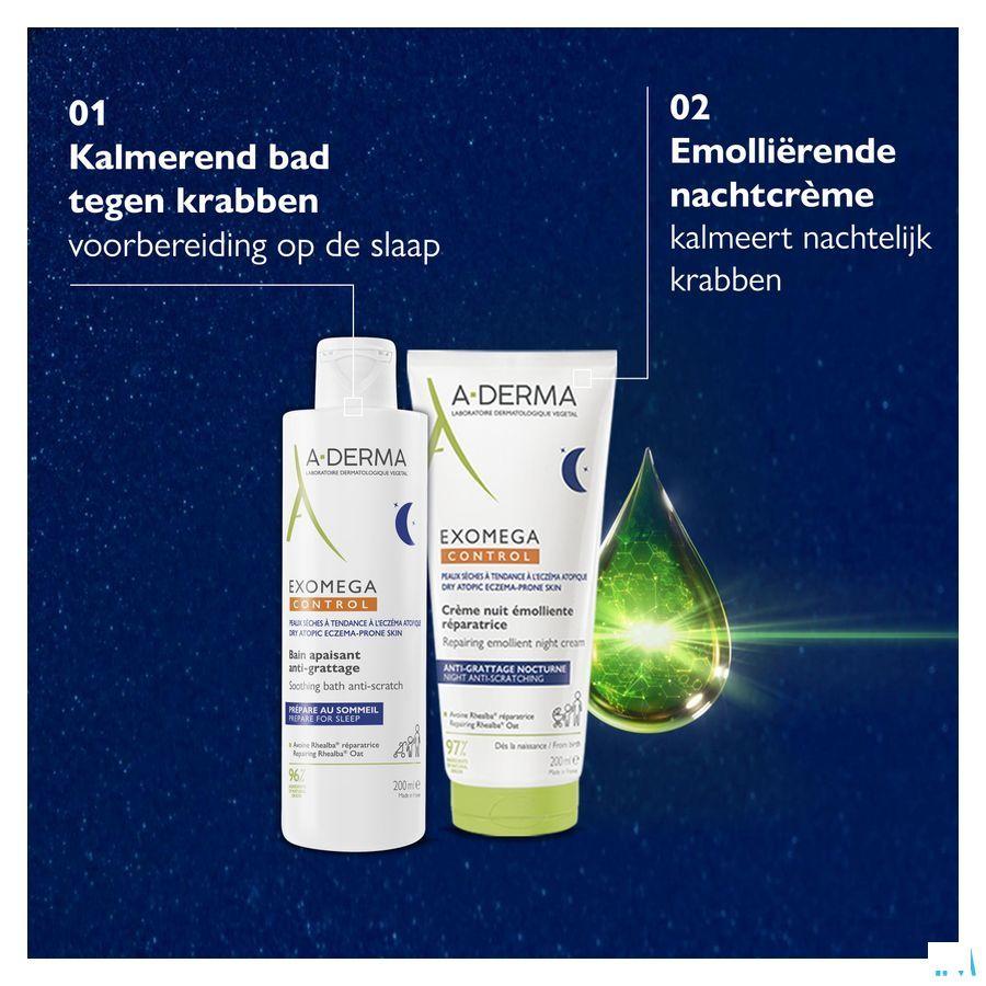 Aderma Exomega Control Herst. Emol. Nacht Cr 200 ml