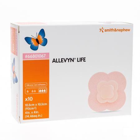 Allevyn Life Pansement 10,3x10,3cm 10 66801067  -  Smith Nephew