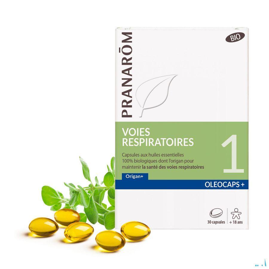 OleoCapsule + Bio 1 Ademhalingswegen Capsule 30  -  Pranarom