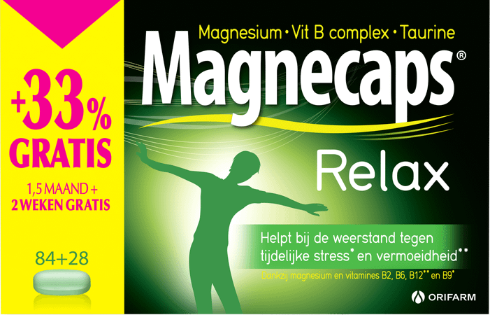Magnecaps Relax Comp 84 + 28 Grat.