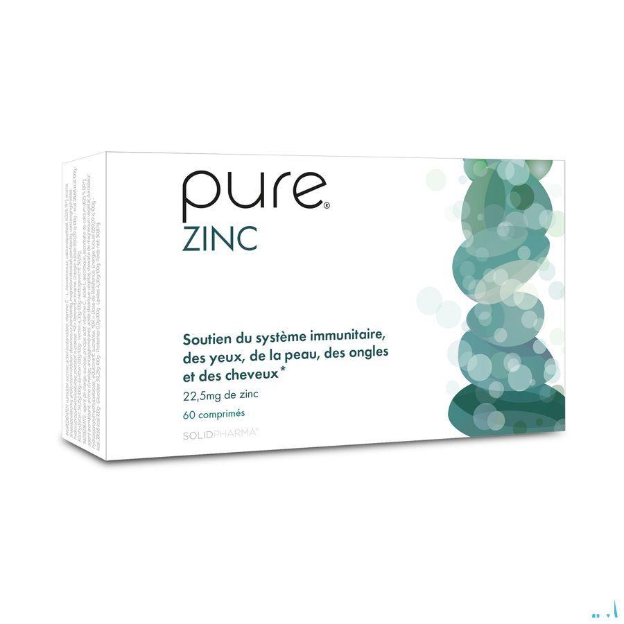 Pure Zinc Tabletten 60  -  Solidpharma