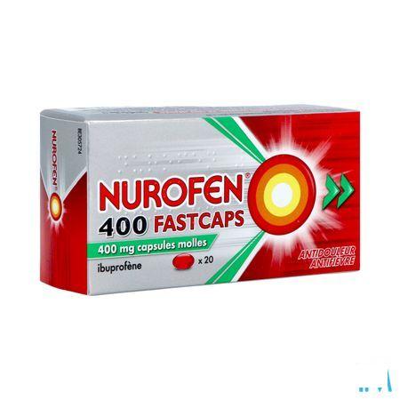 Nurofen 400 FastCapsule Capsule 20 X 400 mg