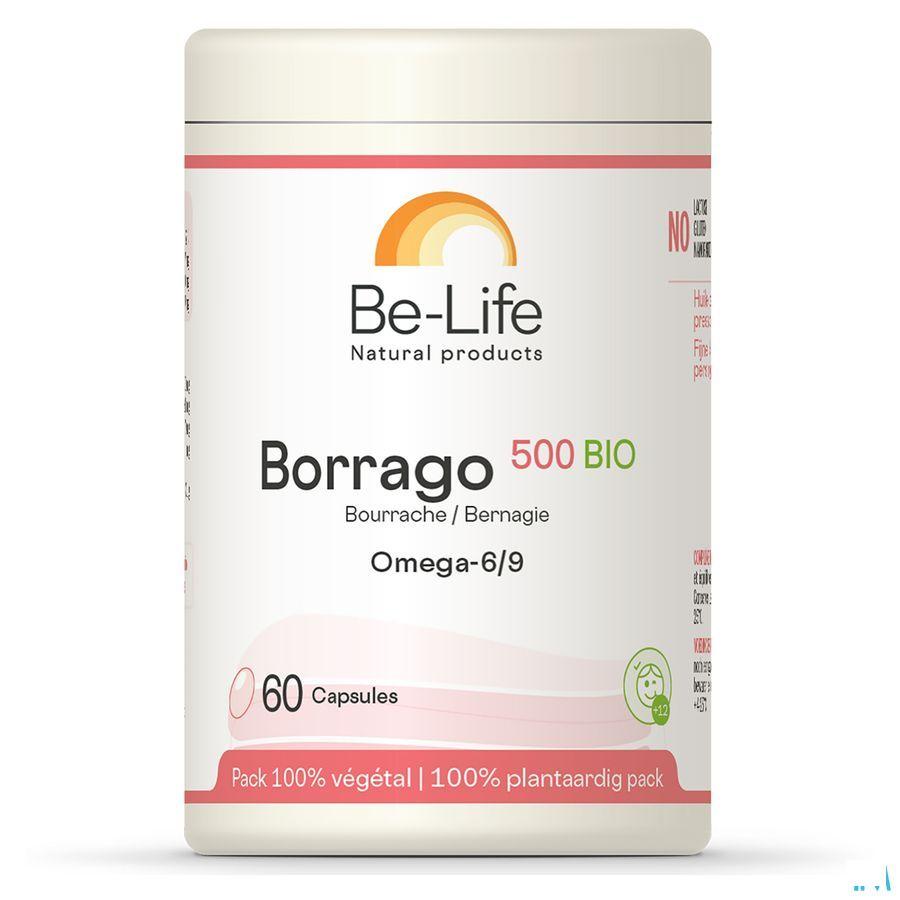 Borrago 500 Be Life Bio Capsule 60  -  Bio Life