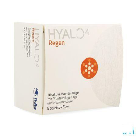 Hyalo 4 Regen Gaasverband Ster 5 X 5cm 5  -  Kela Pharma