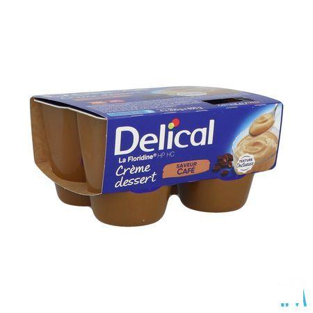 Delical Creme Dessert La Floridine Koffie 4 x 200 gr