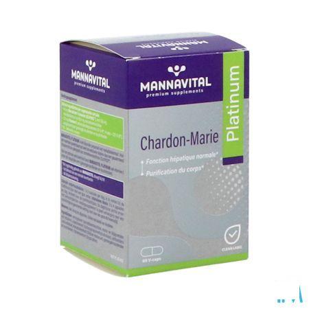 Mannavital Mariadistel Platinum V-Capsule 60
