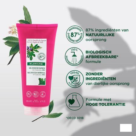 Klorane Lichaam Douchegel Vijg 200 ml